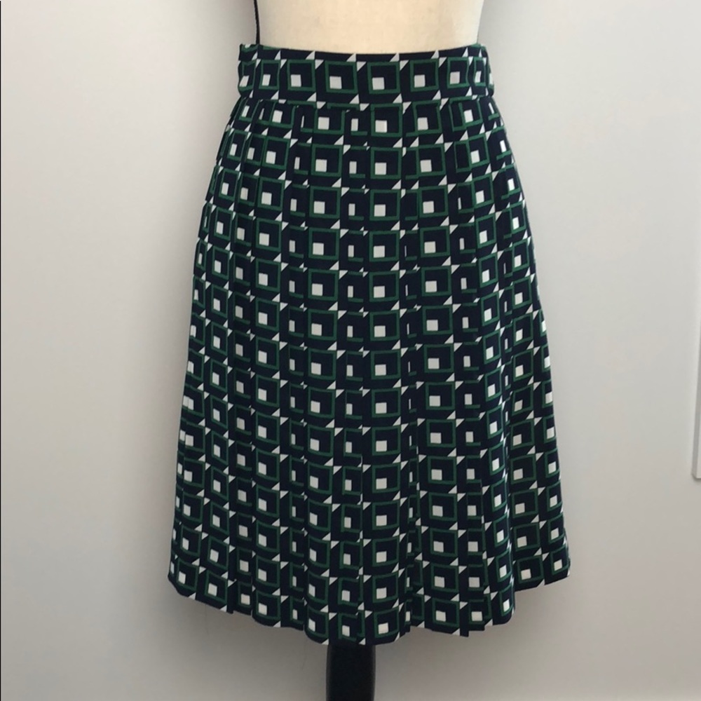 Pleated J.Crew Skirt